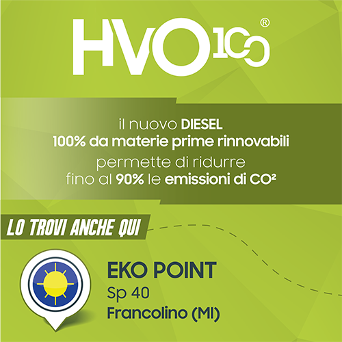 HVO100® ti aspetta anche a Francolino (MI)