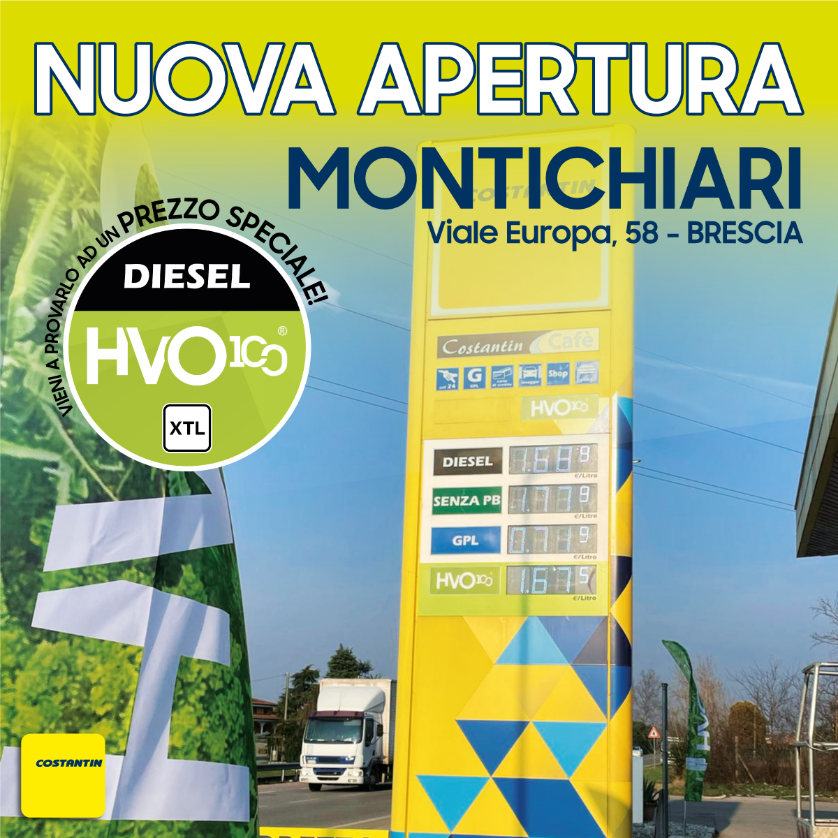 𝗛𝗩𝗢𝟭𝟬𝟬 ARRIVA A MONTICHIARI